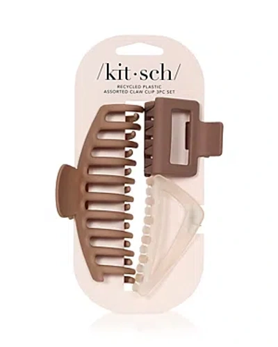 Kitsch Assorted Claw Clips, Set Of 3