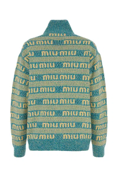 Shop Miu Miu Knitwear In Printed