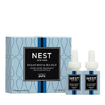 Shop Nest New York Ocean Mist & Sea Salt Pura Refill, Set Of 2