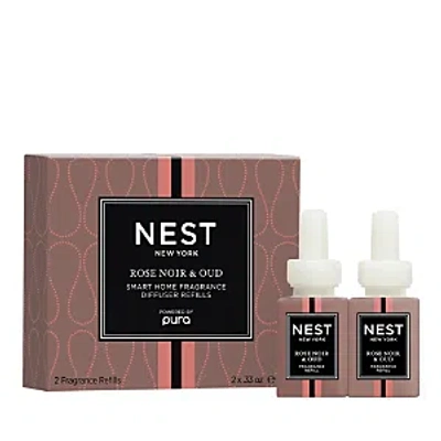 Shop Nest New York Rose Noir & Oud Pura Refill, Set Of 2