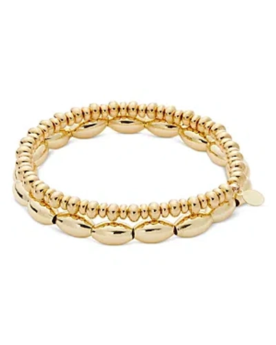 Shop Shashi Indah Bracelet Set In Gold