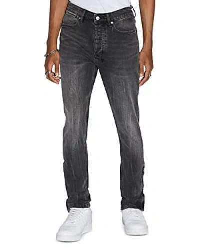 Shop Ksubi Van Winkle Zipped Skinny Jeans In Black