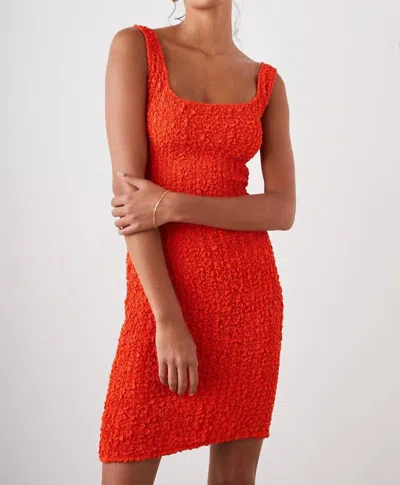 Shop Rails Julie Dress In Cherry In Orange