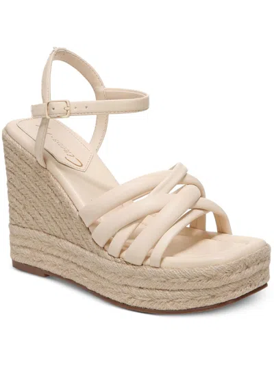 Shop Circus Irene Womens Woven Strap Wedge Wedge Sandals In Beige