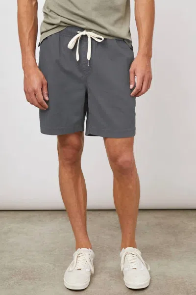 Shop Rails Men's Cruz Shorts In Charcoal In Grey