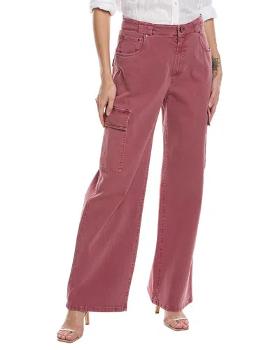 Shop Brunello Cucinelli Pant In Pink