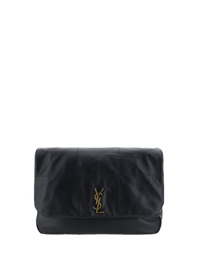 Shop Saint Laurent Jamie Shoulder Bag In Ner0