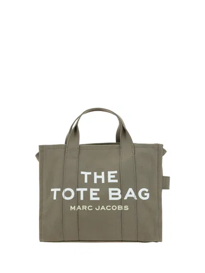 Shop Marc Jacobs The Medium Tote Handbag In Slate Green