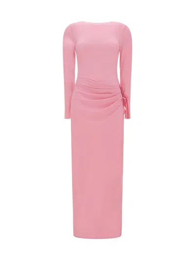 Shop Magda Butrym Re24 Dress In Pink