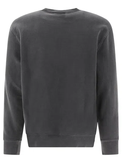 Shop Carhartt Wip "duster Script" Sweatshirt In Grey
