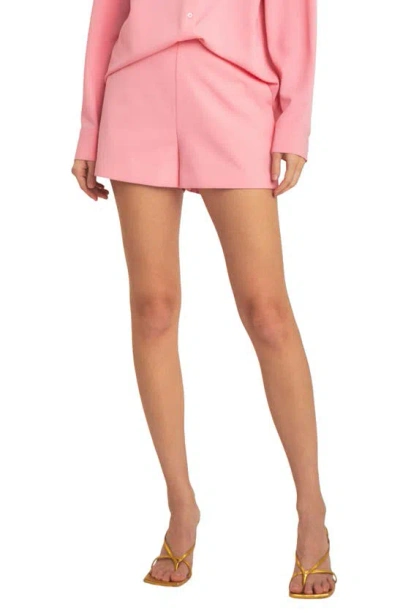Endless Rose High Waist Shorts In Light Pink