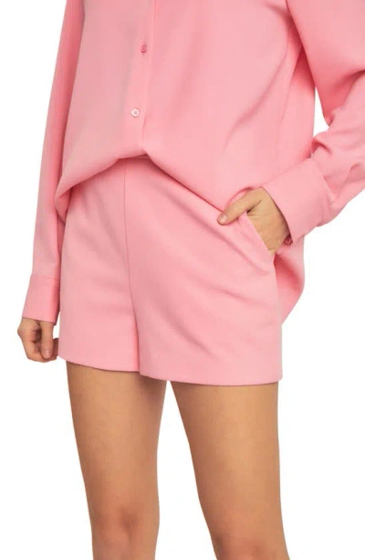 Endless Rose High Waist Shorts In Light Pink