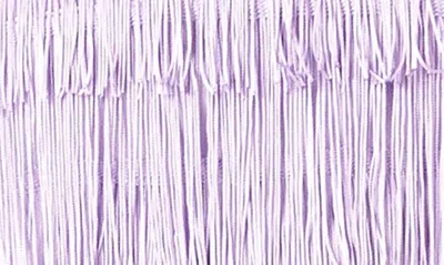 Endless Rose Tiered Fringe Crop Top In Lilac