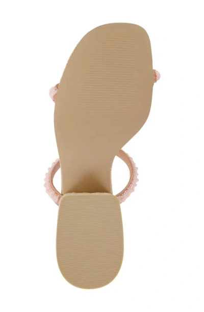 Mia Isabeli Espadrille Slide Sandal In Coral