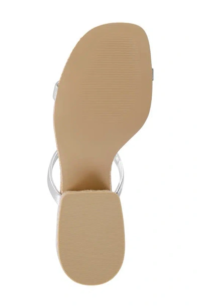 Mia Isabeli Espadrille Slide Sandal In Bone