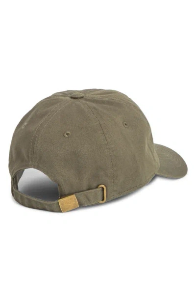 Shop Museum Of Peace And Quiet Wordmark Dad Baseball Cap In Olive
