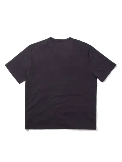 Shop Faherty Jackson Hole Short-sleeve Crew T-shirt In Washed Black