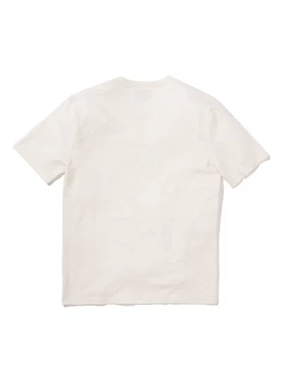 Shop Faherty Nashville Short-sleeve Crew T-shirt In White