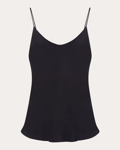 Shop Asceno Women's Milos Camisole Pajama Top In Black