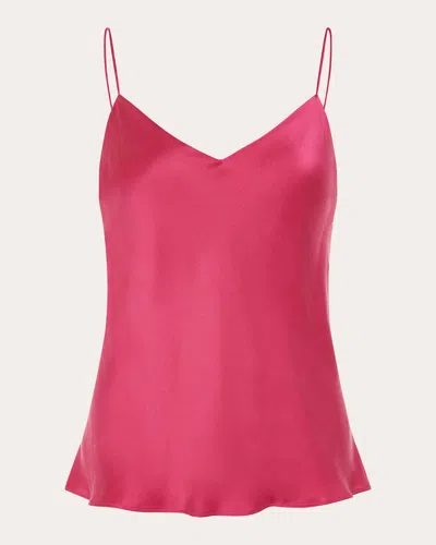 Shop Asceno Women's Milos Camisole Pajama Top In Pink