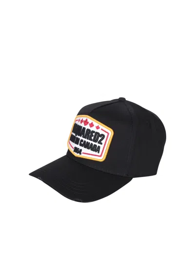 Shop Dsquared2 Logo Black Hat