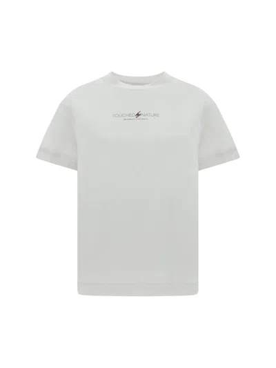 Shop Brunello Cucinelli T-shirt In Warm White