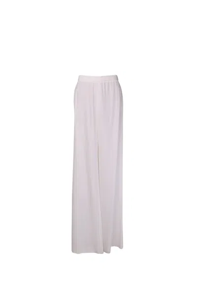 Shop Balmain Trousers In White