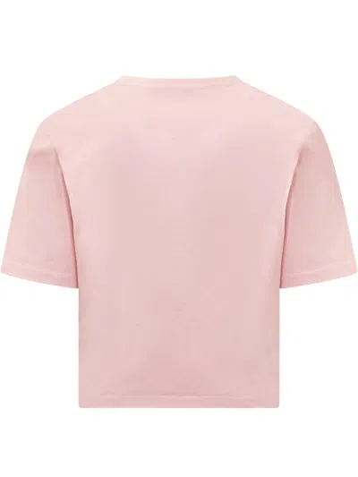Shop Versace Short T-shirt In Pink
