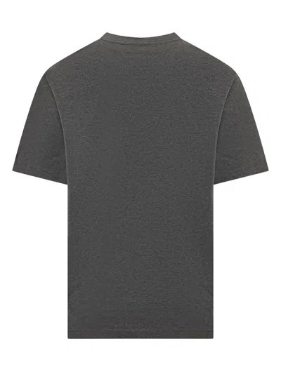 Shop Versace Cartouche Printed T-shirt In Grey