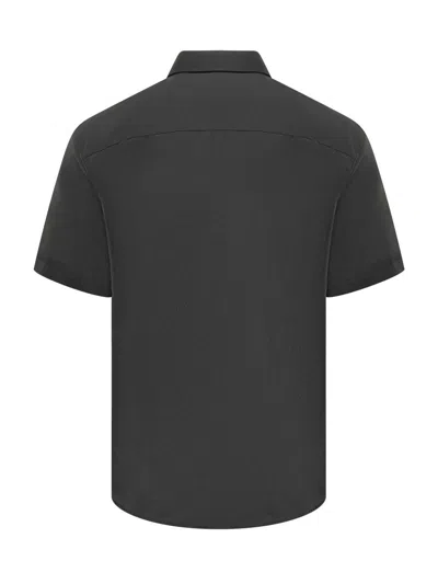 Shop Courrèges Courreges Zipper Shirt In Black
