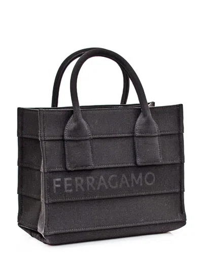 Shop Ferragamo Tote Bag S In Black