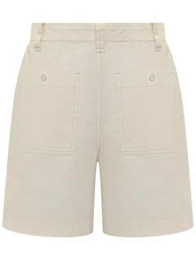 Shop Isabel Marant Étoile Kynan Shorts In White