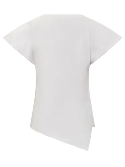 Shop Isabel Marant Sebani-gd T-shirt In White