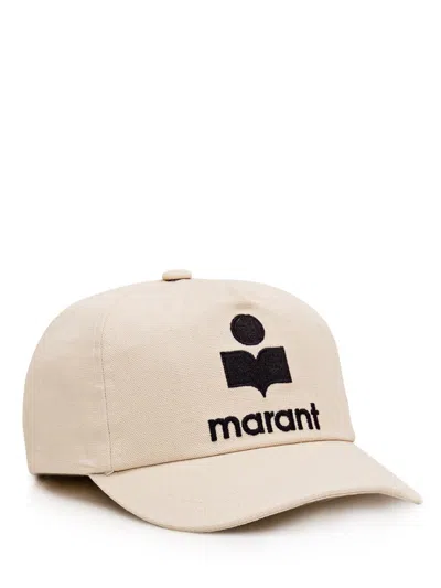 Shop Isabel Marant Tyron Hat In Beige