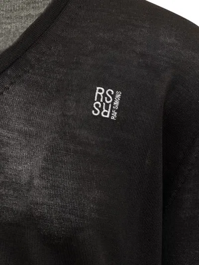 Shop Raf Simons Jersey In Black