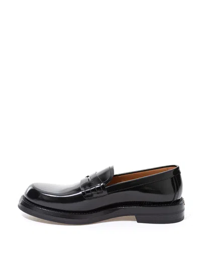 Shop Dior Carlo Black Leather Classic Men's Loafer
