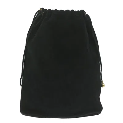 Shop Gucci Black Suede Clutch Bag ()