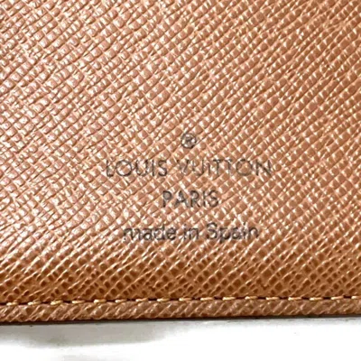 Pre-owned Louis Vuitton Marco Brown Canvas Wallet  ()