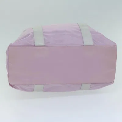 Shop Prada Tessuto Purple Synthetic Tote Bag ()