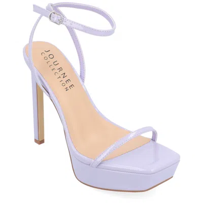 Journee Collection Tru Comfort Foam Telilah Strappy Platform Sandal In Blue