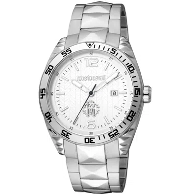 Shop Roberto Cavalli Men's Classic Silver Dial Watch