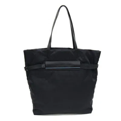 Shop Prada Tessuto Synthetic Tote Bag () In Black