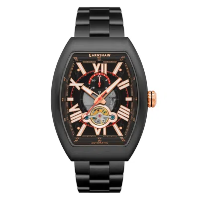 Shop Thomas Earnshaw Men's Supremacy 45mm Automatic Watch In Black