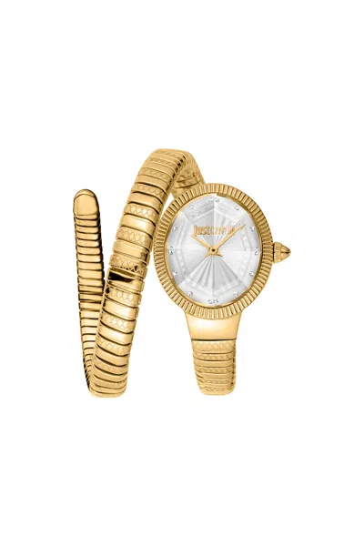 Shop Just Cavalli Women's 22mm Quartz Watch In Gold