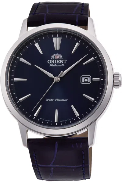 Shop Orient Men's Ra-ac0f06l10b Contemporary 42mm Automatic Watch In Blue