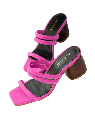 Shop Alohas Women's Indiana Heel In Pink