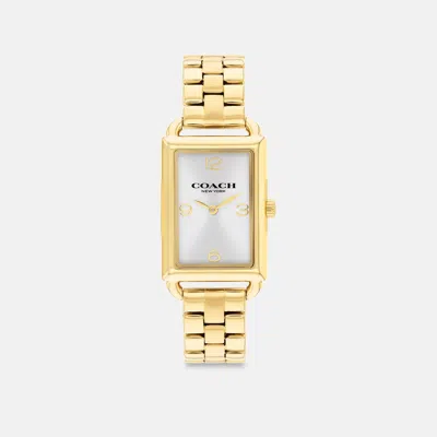 Coach Outlet Liz Watch, 30 Mm X 22 Mm In Gold