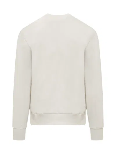 Shop A-cold-wall* A-cold-wall Sweatshirt Crew Neck In White