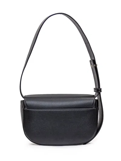 Shop Chiara Ferragni Moon Eyelike Bag In Black