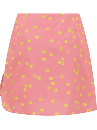 Shop Chiara Ferragni Skirt In Pink